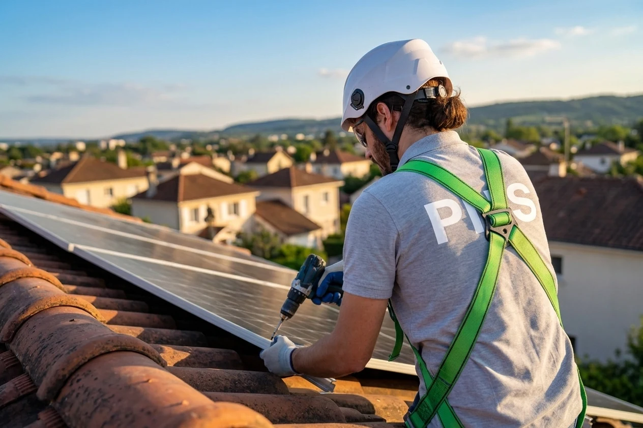 Panneaux solaires dans la Loire-Atlantique