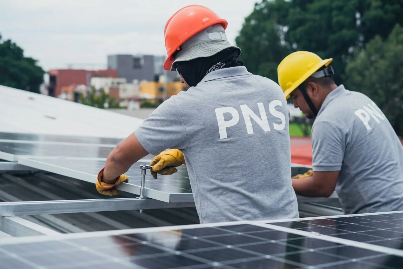 Panneaux solaires à Sainte-Luce-sur-Loire